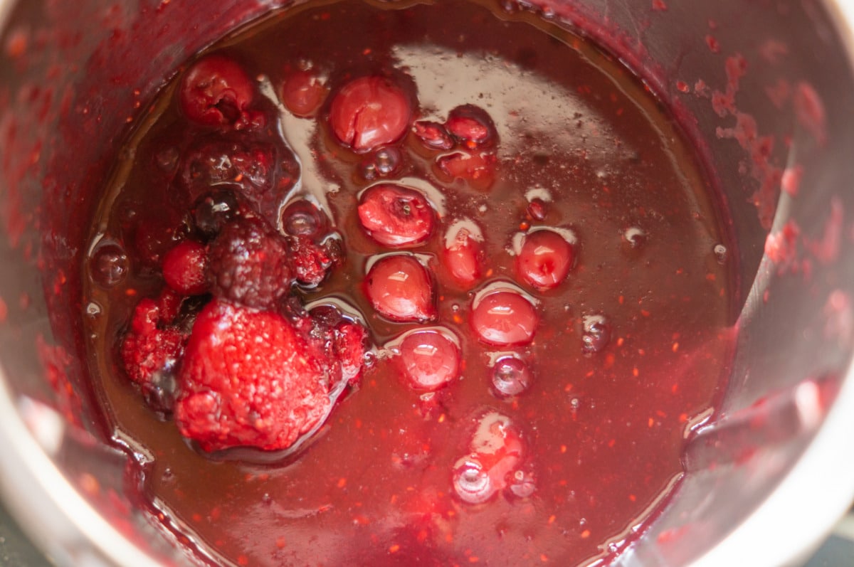 Rote Grütze Thermomix®: 900 g, 20 Min, norddeutscher Klassiker 7 beeren zugeben
