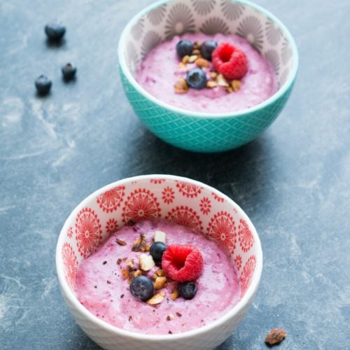 Low-Carb-Beeren-Nuss-Quark aus dem Thermomix®