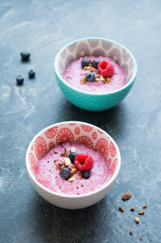 Low-Carb-Beeren-Nuss-Quark aus dem Thermomix®