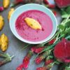 Rote-Bete-Linsen-Suppe mit Nockerln aus dem Thermomix® © Eva Wöckl