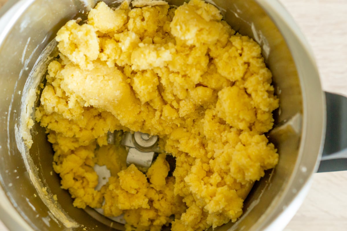 Johannisbeerkuchen Thermomix®: Baiser als Pflicht 7 teig geknetet