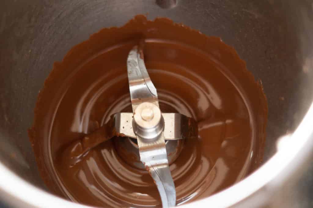 Trinkschokolade am Stiel aus dem Thermomix® 4 schokolade schmelzen thermomix