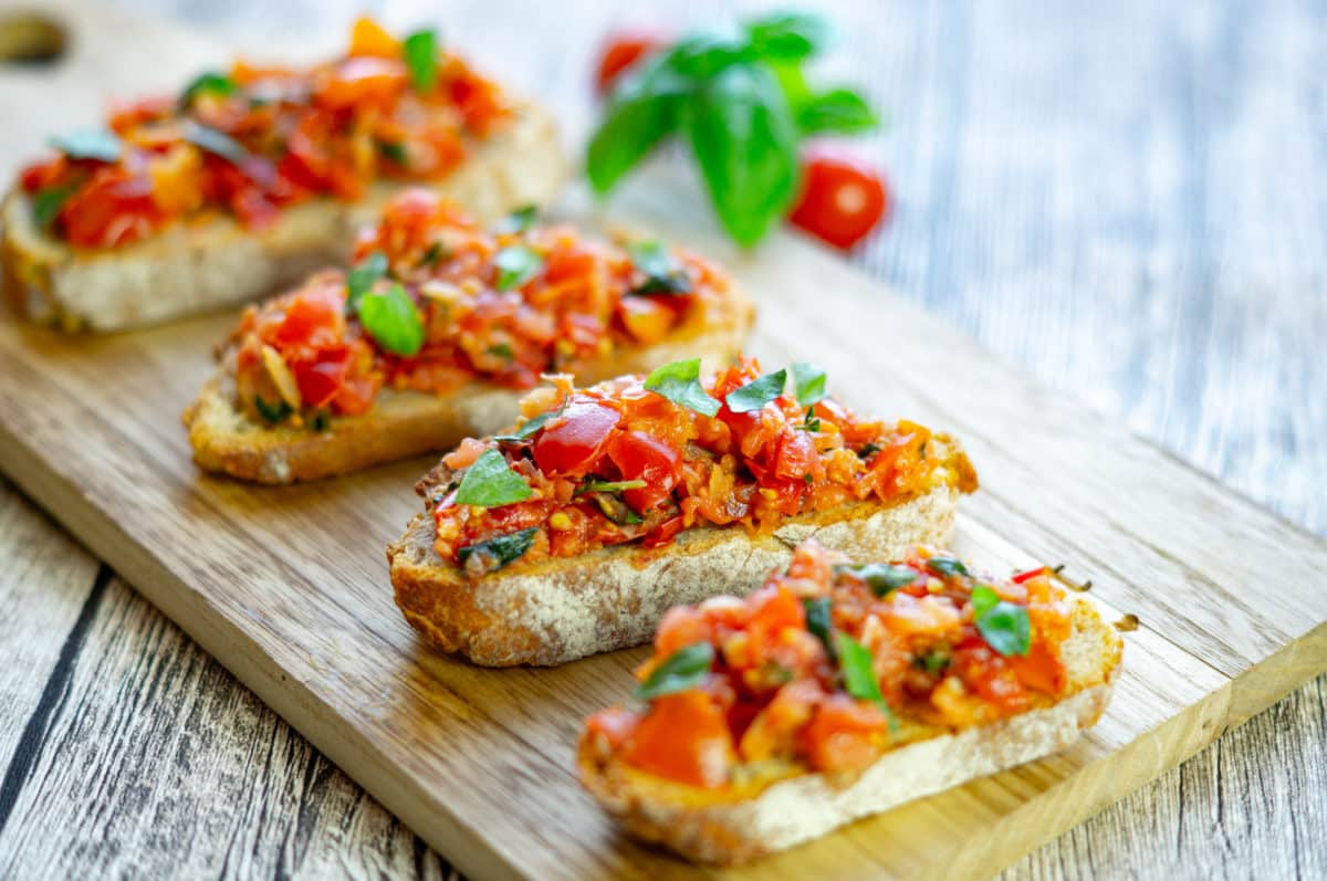 Bruschetta aus dem Thermomix® - Thermomix Rezepte Blogs