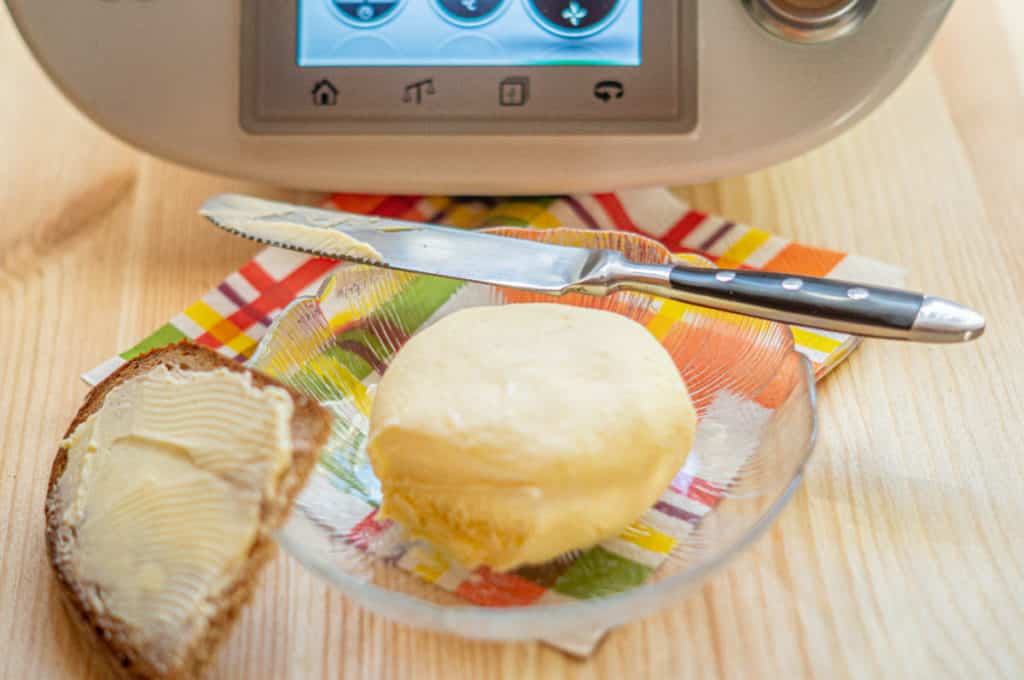 Butter selber machen Thermomix®: Stufe 4, 7 Minuten 1 Butter selber machen im Thermomix®