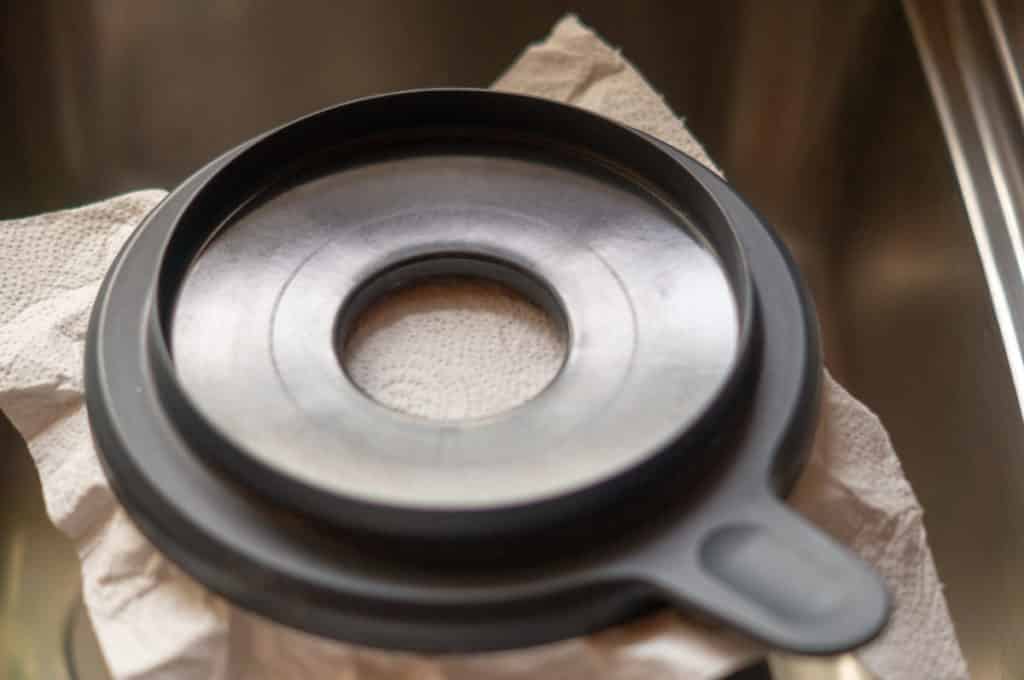 Mohnzucker Thermomix: 1 Minute warten oder Staub 7 geschlossener mixtopf deckel