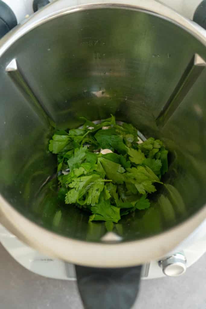 Kartoffelsuppe Thermomix®: 4 Portionen, 40 Min, klassisch deutsch 6 knoblauch petersilie im mixtopf