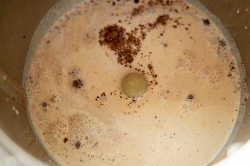 Whiskey-Schoko-Likör Thermomix®: 1 Liter, 15 Min, 17% Vol. 4 sahne zucker im mixtopf