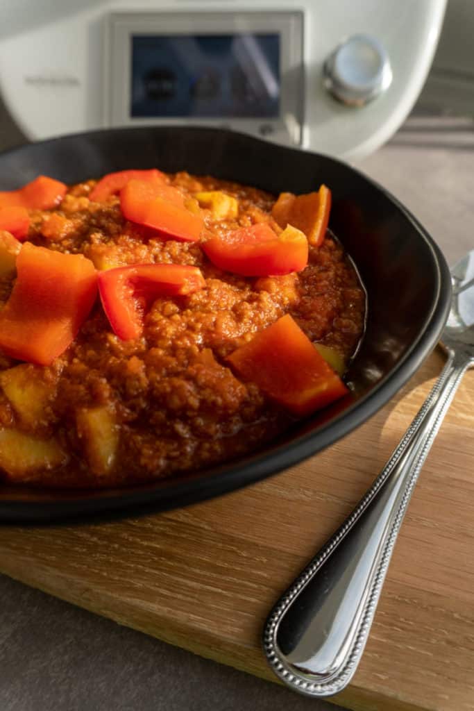 Hackfleisch-Kartoffel-Eintopf aus dem Thermomix® 11 Hackfleisch Kartoffel Eintopf aus dem Thermomix