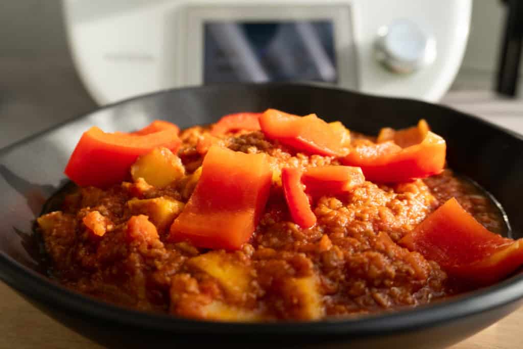Hackfleisch-Kartoffel-Eintopf aus dem Thermomix® 1 Hackfleisch-Kartoffel-Eintopf aus dem Thermomix®