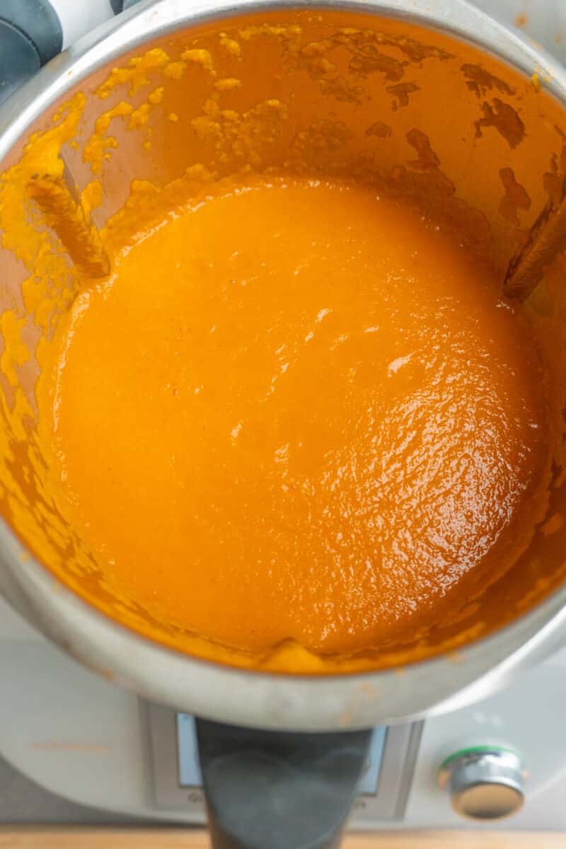 Karotten-Tomaten-Cremesuppe aus dem Thermomix®