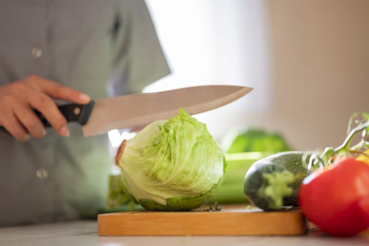 Sattmacher-Salat Thermomix®: 26 g Eiweiß, 35 Minuten 13 eisberg salat schneiden