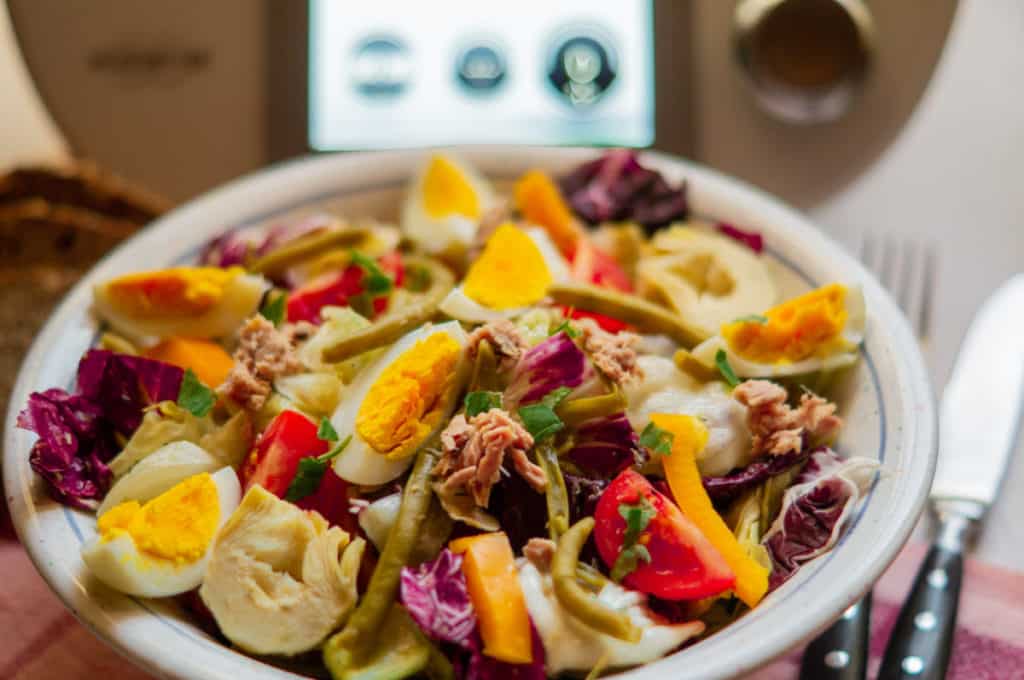 Nizza Salat Thermomix®: in 30 Minuten fertig 1 Nizza Salat aus dem Thermomix®