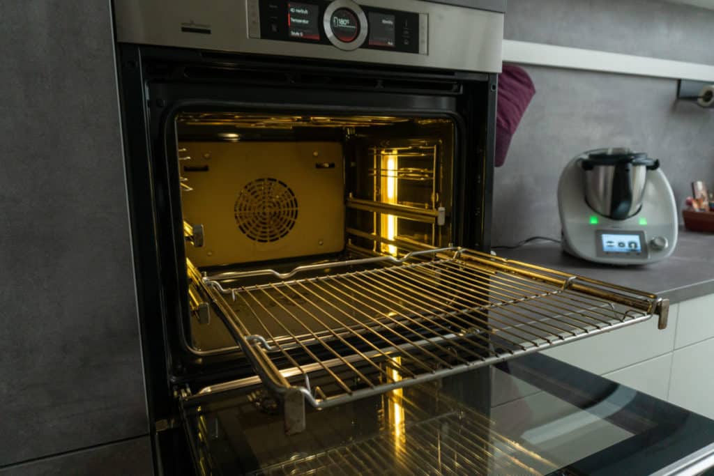 Süßkartoffel Gratin aus dem Thermomix® 4 vorgeheizter backofen programme und thermomix