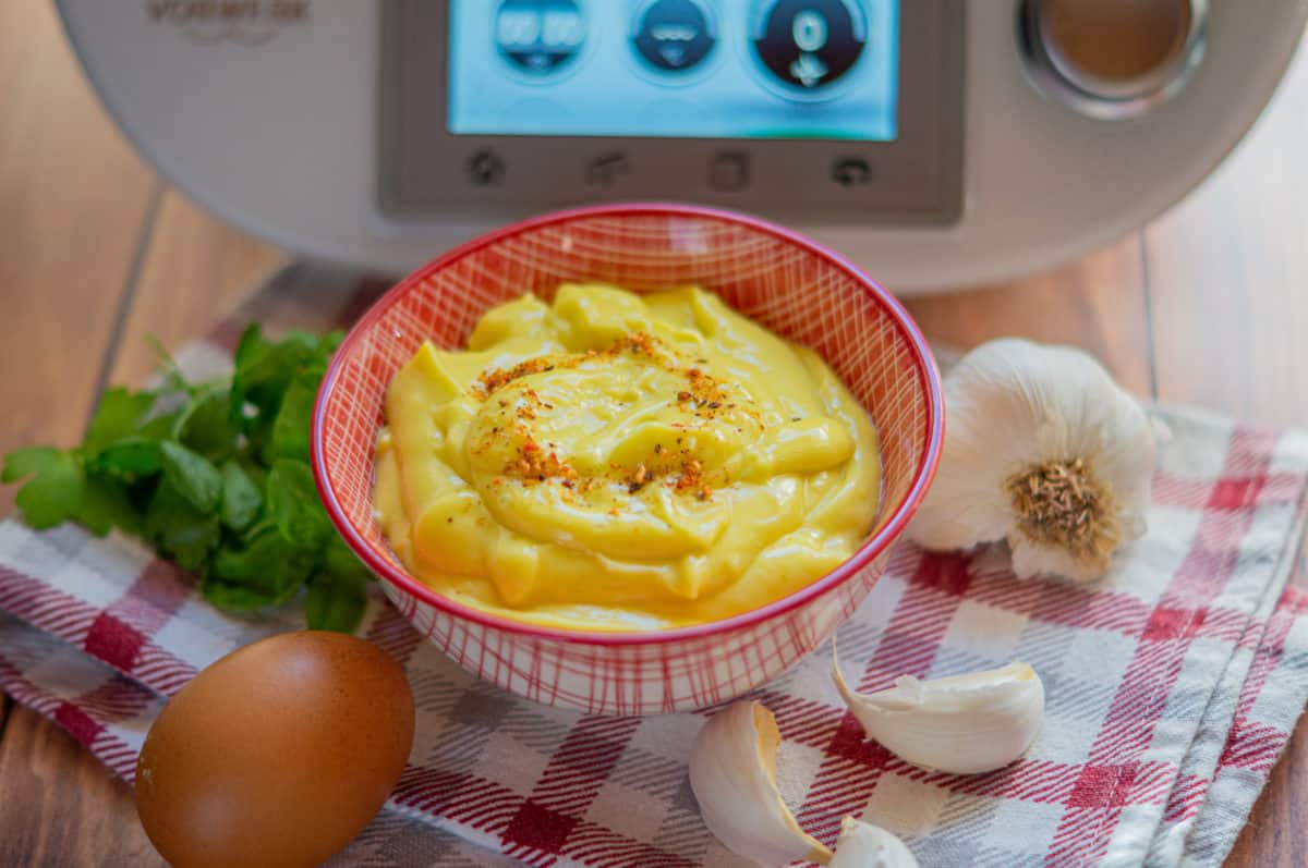 Allioli Spanisch aus dem Thermomix® mit Gewürzen