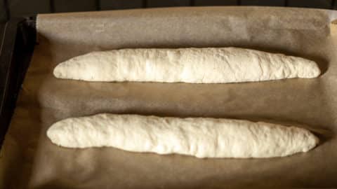 Baguette Rohlinge formen