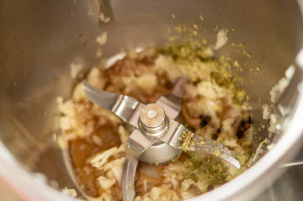 Sauce Béarnaise Thermomix®: 70 °C Fenster, sicher gebunden 5 bernadais step 2