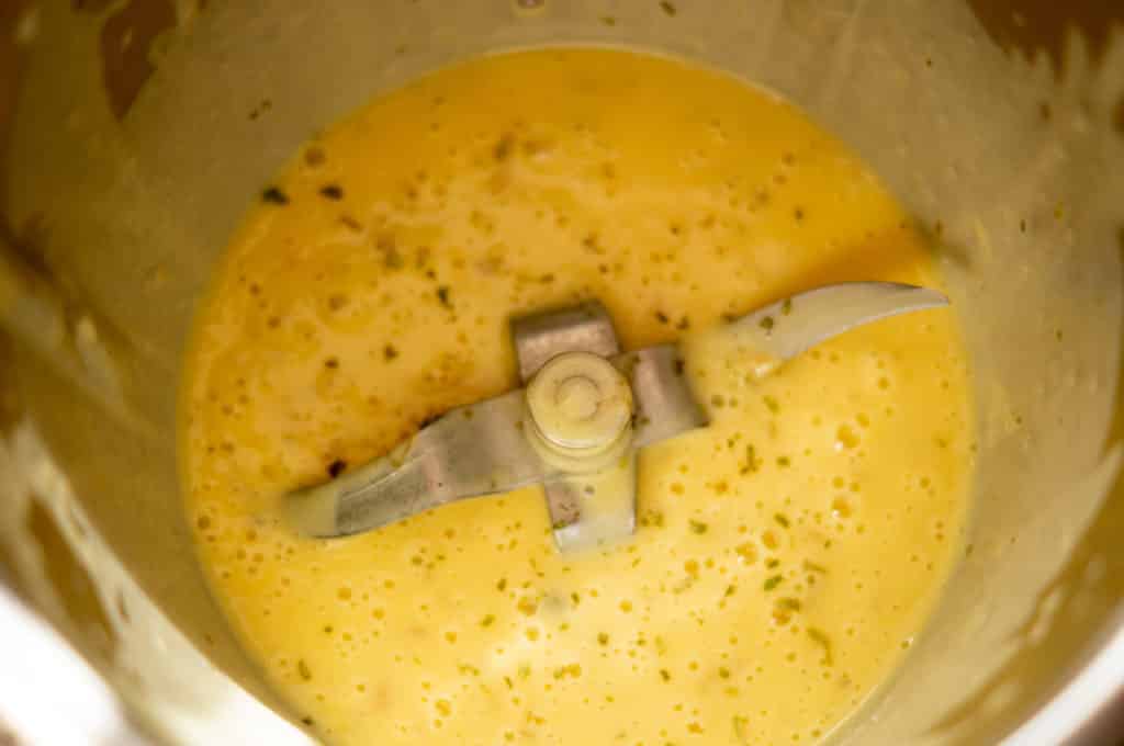 Sauce Béarnaise Thermomix®: 70 °C Fenster, sicher gebunden 7 bernadais step 5
