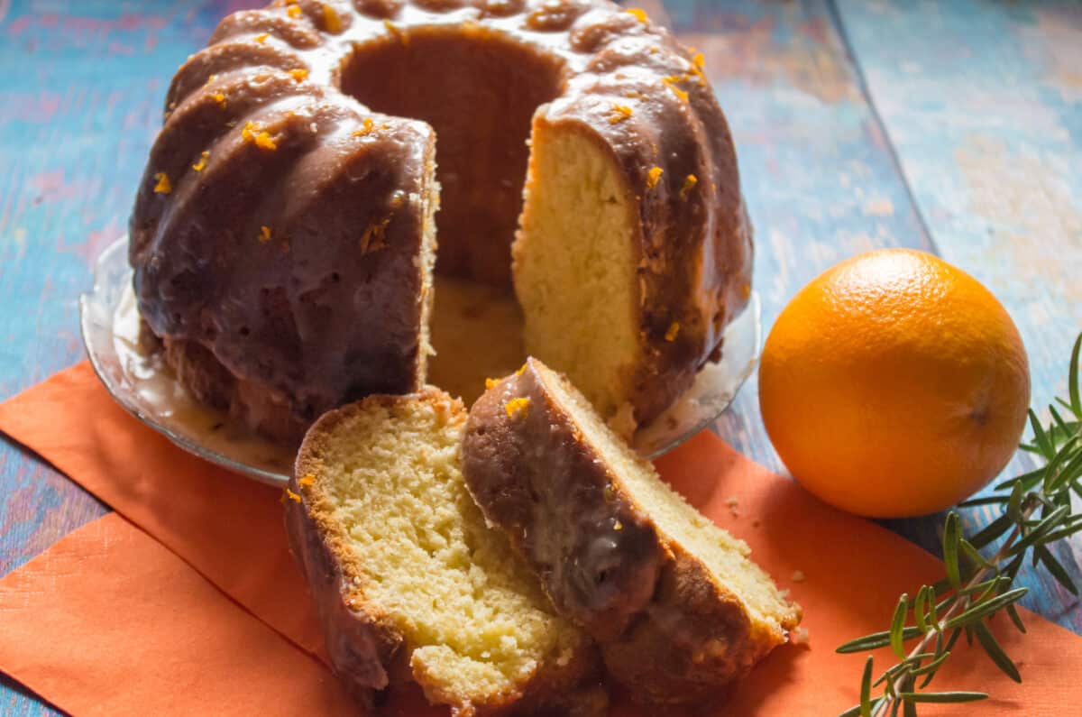 Orangen-Rosmarin-Kuchen aus dem Thermomix®