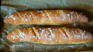 Fertige französisches Baguette aus dem Thermomix®