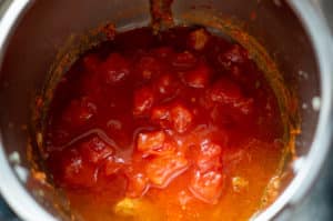 Gehackte Tomaten Mixtopf