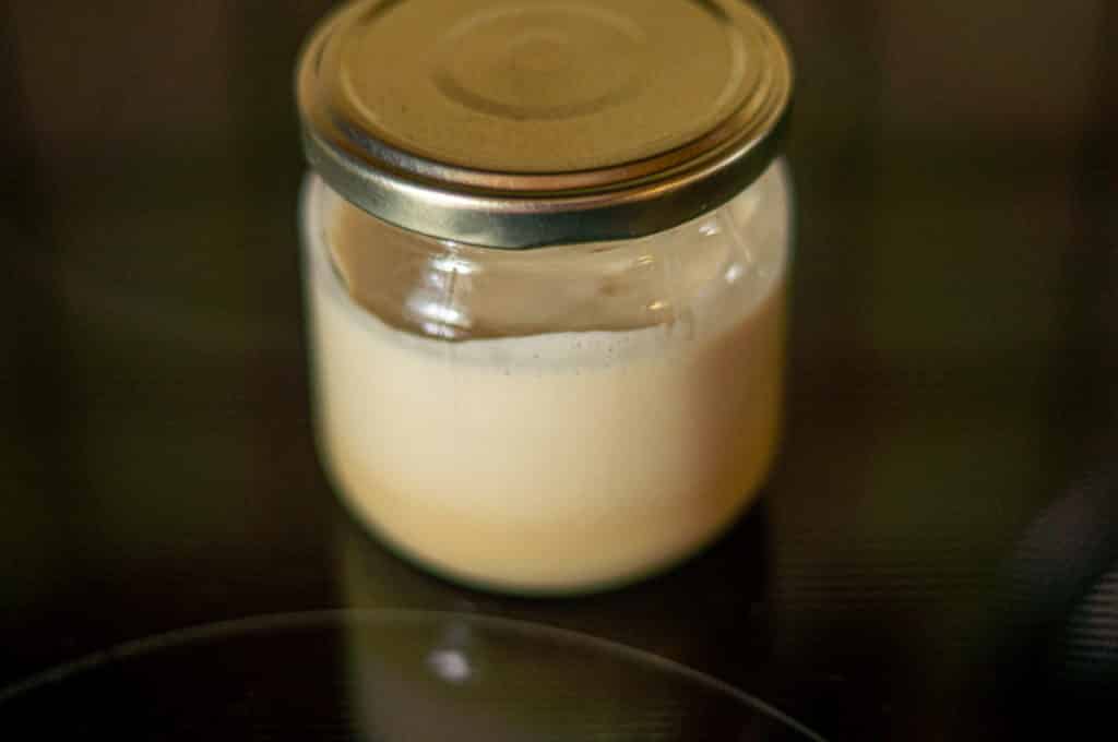 Hefe selber machen mit dem Thermomix® 6 hefe im glas abgefuellt