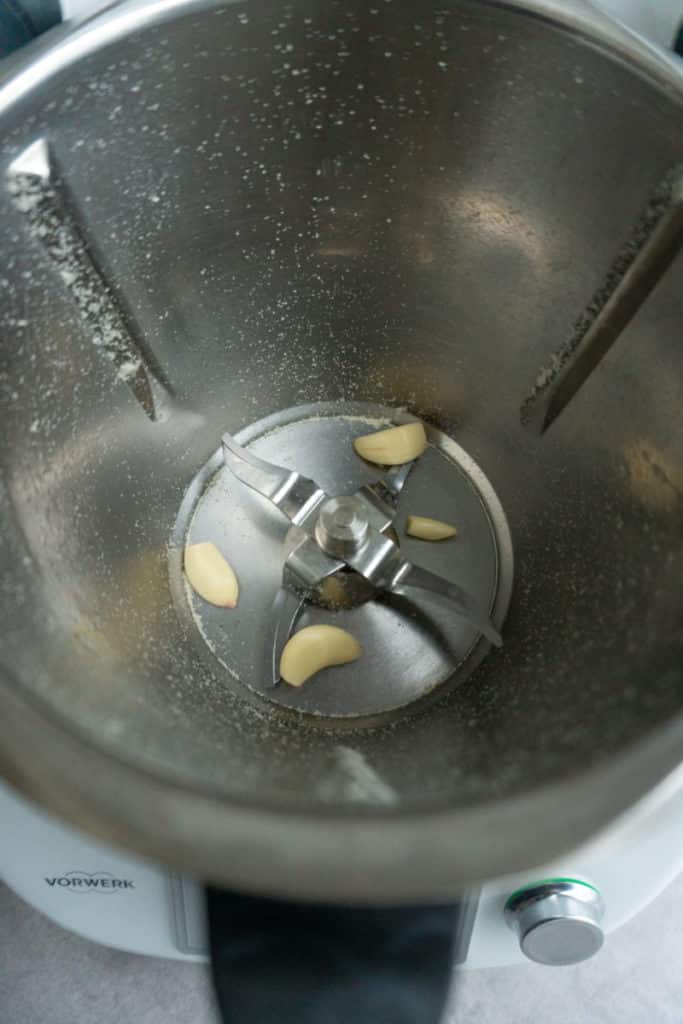 Schinken-Risotto aus dem Thermomix® 5 knoblauch im thermomix