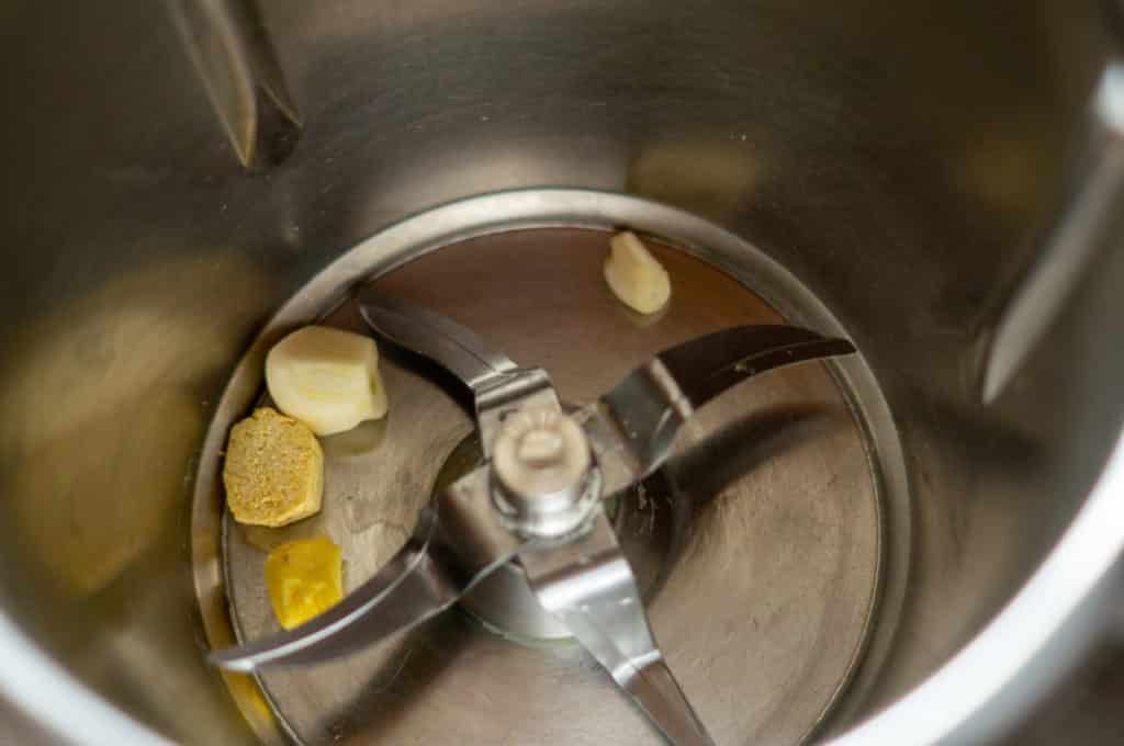 Pastinaken-Karotten Suppe Thermomix®: ohne Sahne cremig 6 knoblauch ingwer im mixtopf thermomix