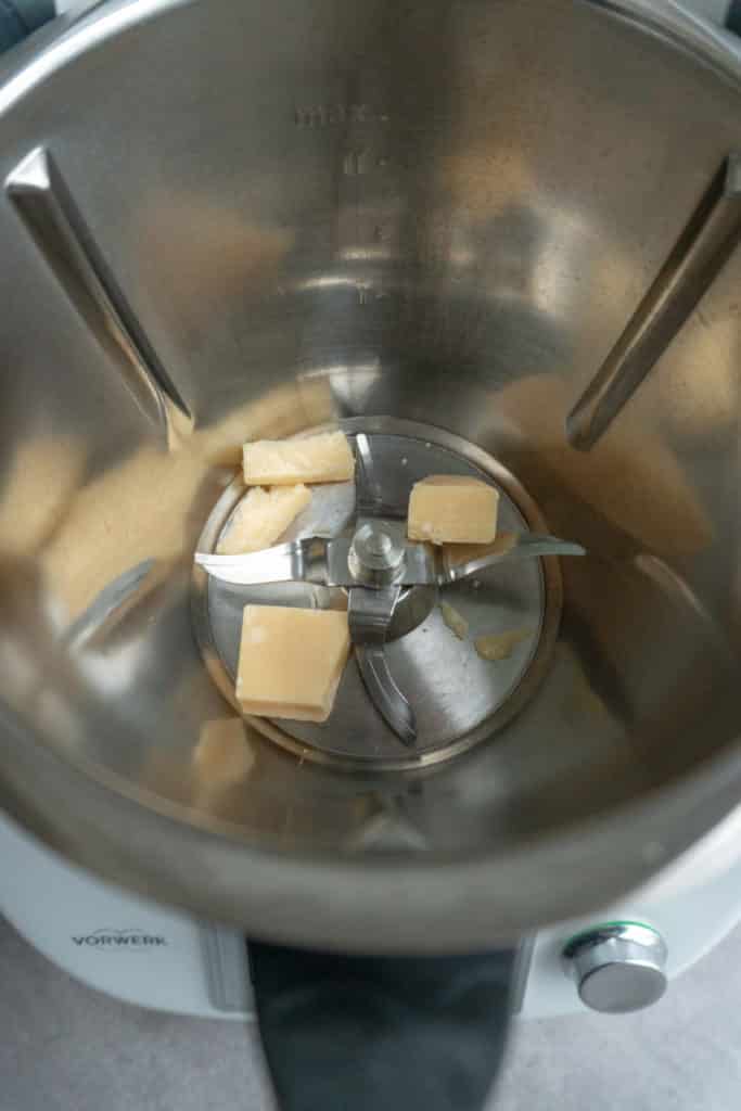 Schinken-Risotto aus dem Thermomix® 4 parmesan im thermomix