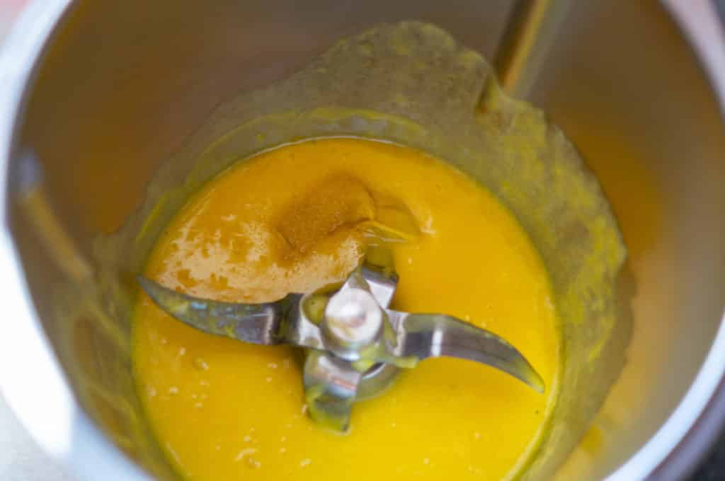 Dijonsauce aus dem Thermomix® – Abwandlung Sauce Hollandaise 7 sauce hollandaise mit dijonsenf im mixtopf