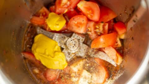 Zutaten Tomatenmischung im Thermomix