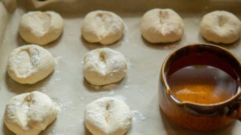 Langschläfer Brötchen backen