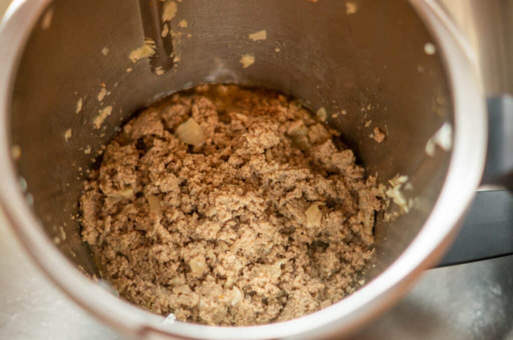 Lasagne-Eintopf Thermomix: Nudeln direkt im Topf 8 nudeln im mixtopf anbraten