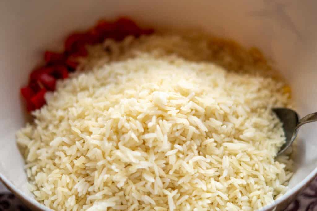 Fruchtiger Reissalat aus dem Thermomix® 12 reis reissalat