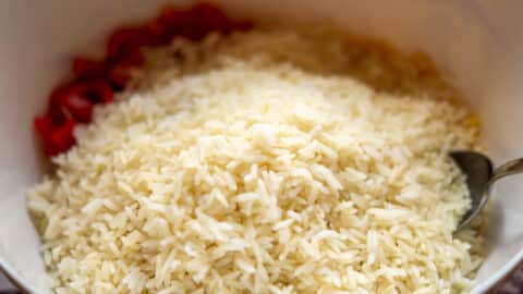 gekochter Reis aus dem Thermomix