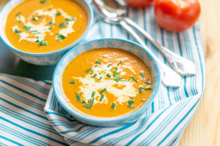 Tomatencremesuppe aus dem Thermomix® – in 20 Min.