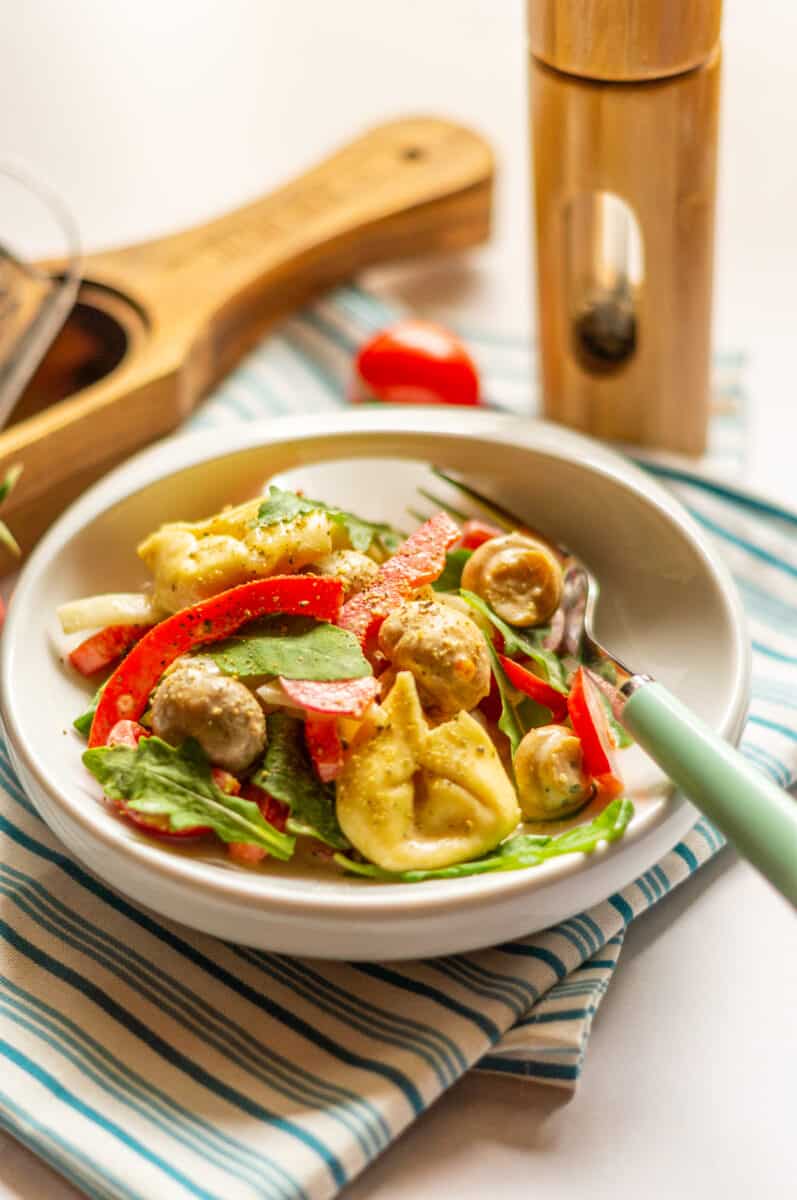 Tortellini-Salat aus dem Thermomix® für Pinterest