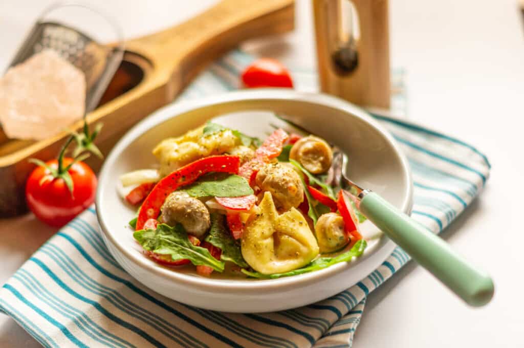 Tortellini-Salat Thermomix: dampfgegart statt matschig 1 Tortellini-Salat aus dem Thermomix®