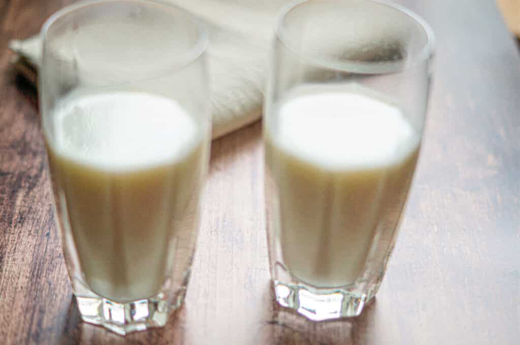 Eiskaffee-Pulver Thermomix®: Vorrat für 20 Gläser, 5 Min 10 milch in glaesern