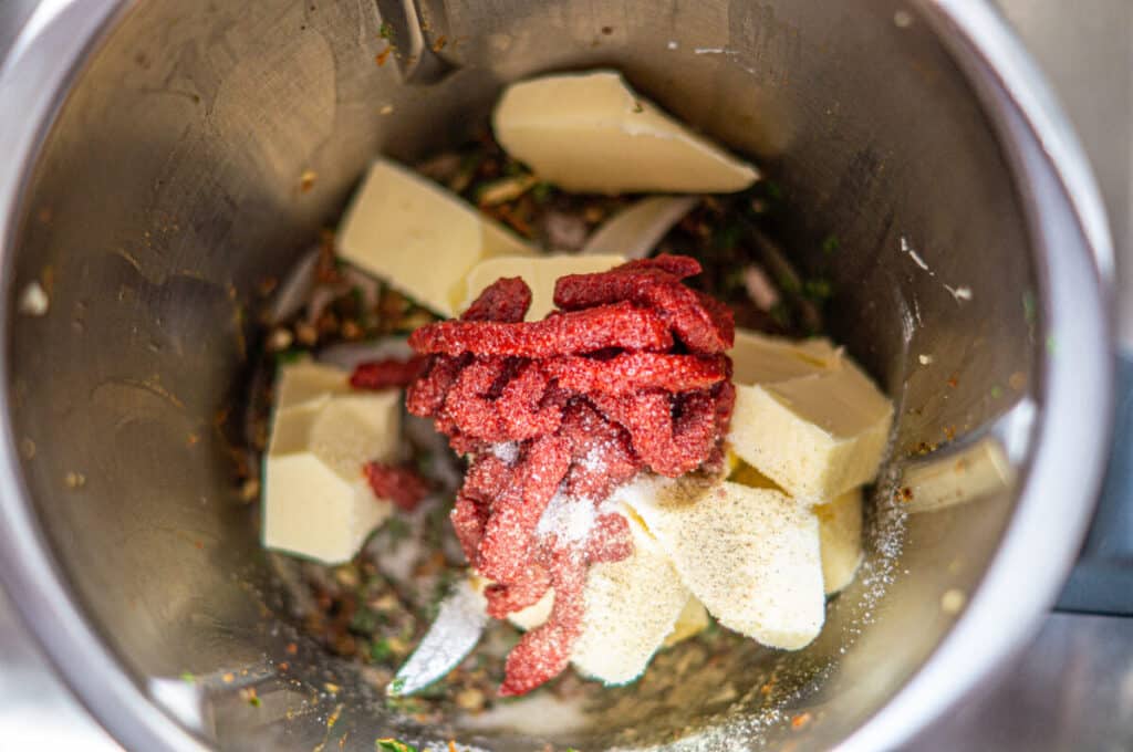 Tomatenbutter Thermomix®: 10 Min, mit Tomatenmark 7 tomatenbutter anruerhren