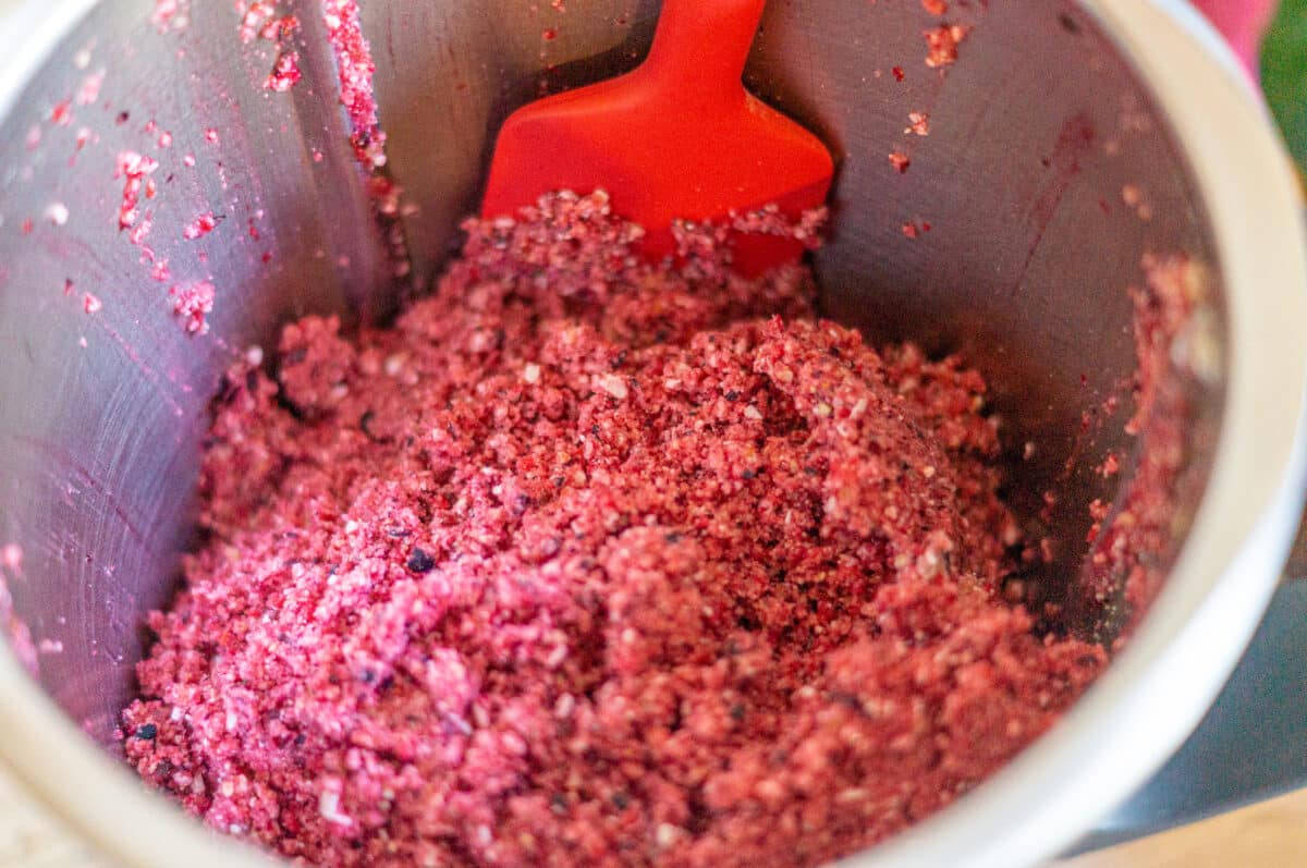 Schnelles Fruchteis aus dem Thermomix® in 5 Minuten 4 Fertiges Fruchteis aus dem Thermomix