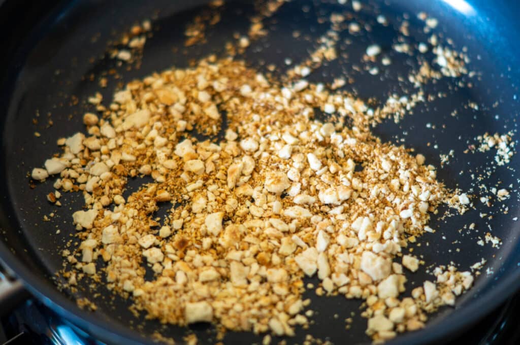 Detox Salat Thermomix: Quark-Emulsion statt Öl 11 mandeln anroesten