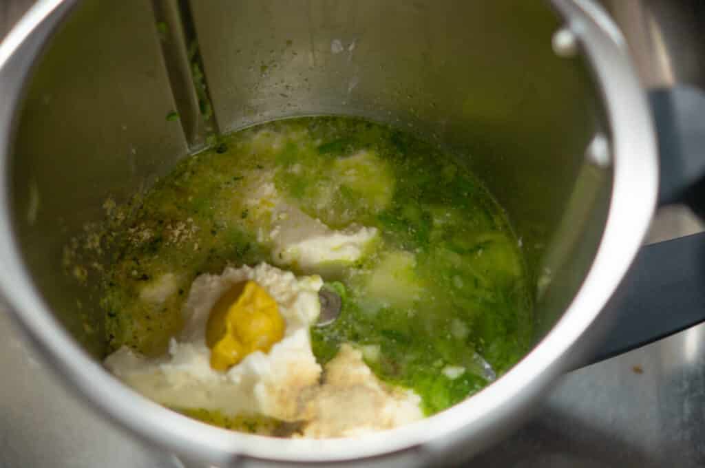 Hack Bresso Pasta Thermomix: 90 Grad Emulsion 11 gemuesefont frischkaese senf im mixtopf thermomix