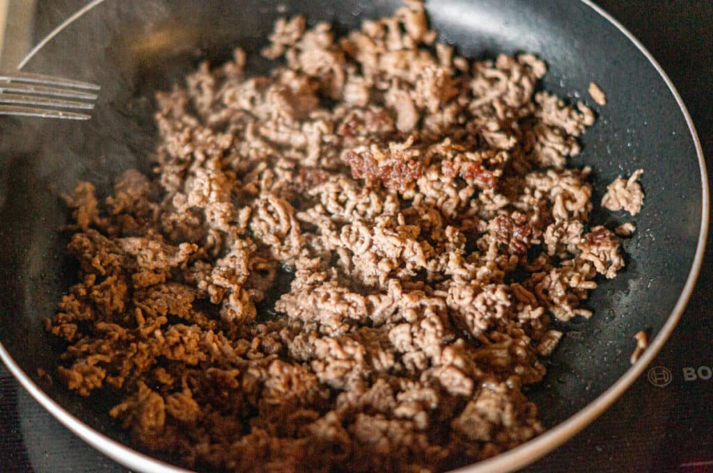 Hack Bresso Pasta Thermomix: 90 Grad Emulsion 12 hackfleisch pfanne anbraten