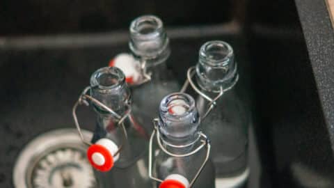 Flaschen sterilisieren im Thermomix