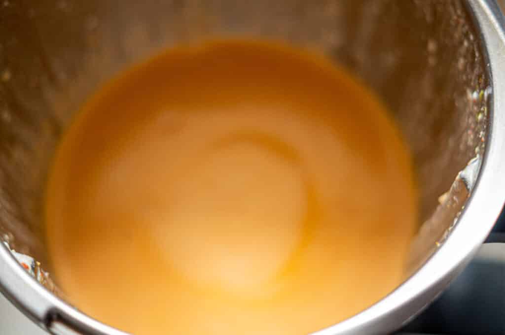 Paprika-Sahne-Hähnchen aus dem Thermomix® 13 paprika sahne haehnchen sauce