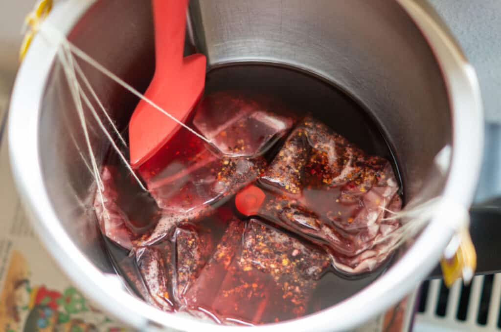 Kinderpunsch Thermomix®: 4 Tassen, 15 Min, alkoholfrei 5 teebeutel im mixtopf kochen