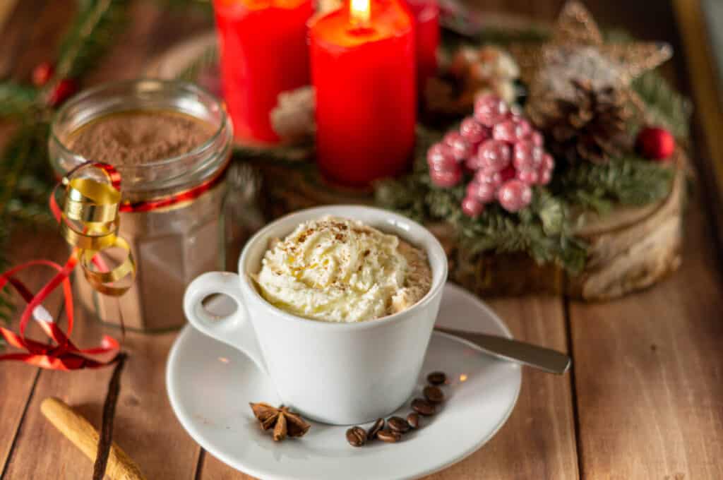 Weihnachts-Cappuccino Pulver aus dem Thermomix