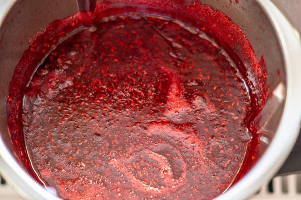 Weihnachts-Konfitüre Thermomix®: 1 kg Himbeeren, 35 Min 8 weihnachts konfituere aus dem thermomix gekocht