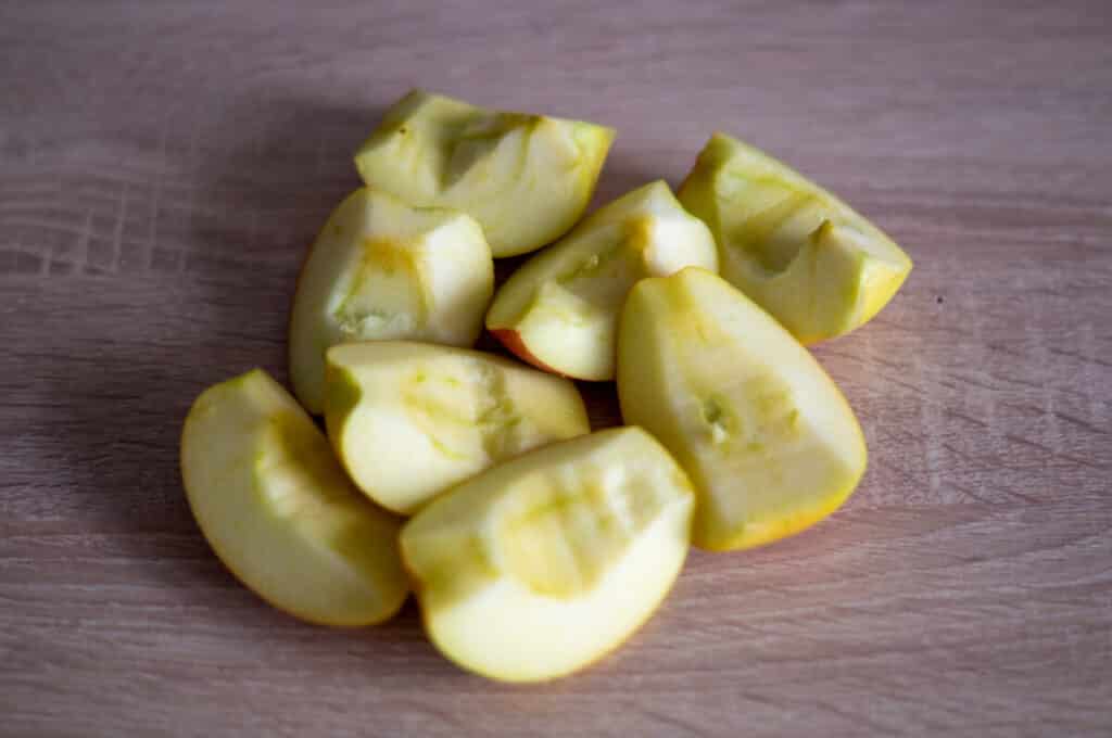 Ingwer-Orangen-Shot Thermomix®: 1 Liter Immun-Boost 8 aepfel in stuecken