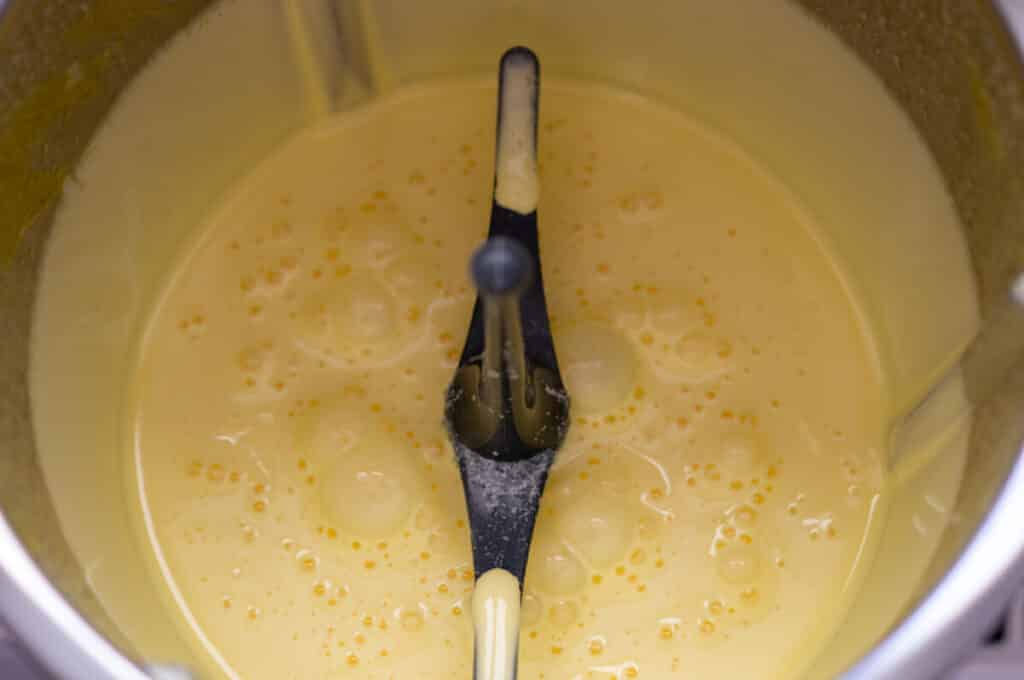 Paradiescreme Kuchen Thermomix®: saftig dank Pulver im Teig 6 eier zucker geschlagen